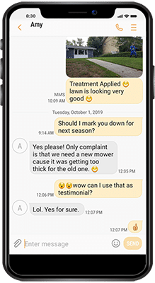 lawn fertilization and weed control customer review